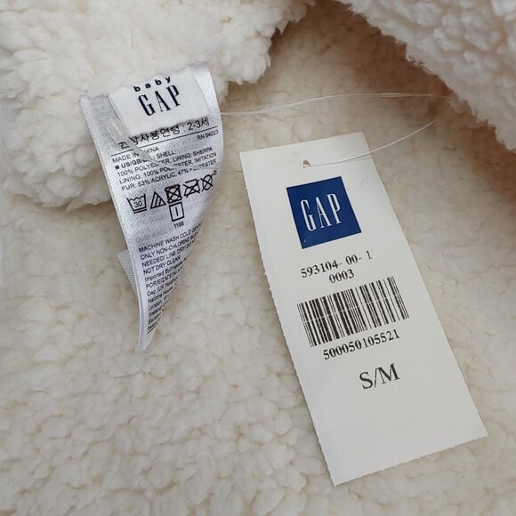 'BABY GAP' SHERPA 'ALLY UNICORN' WINTER HAT with EAR COVERAGE - Picture 8 of 15